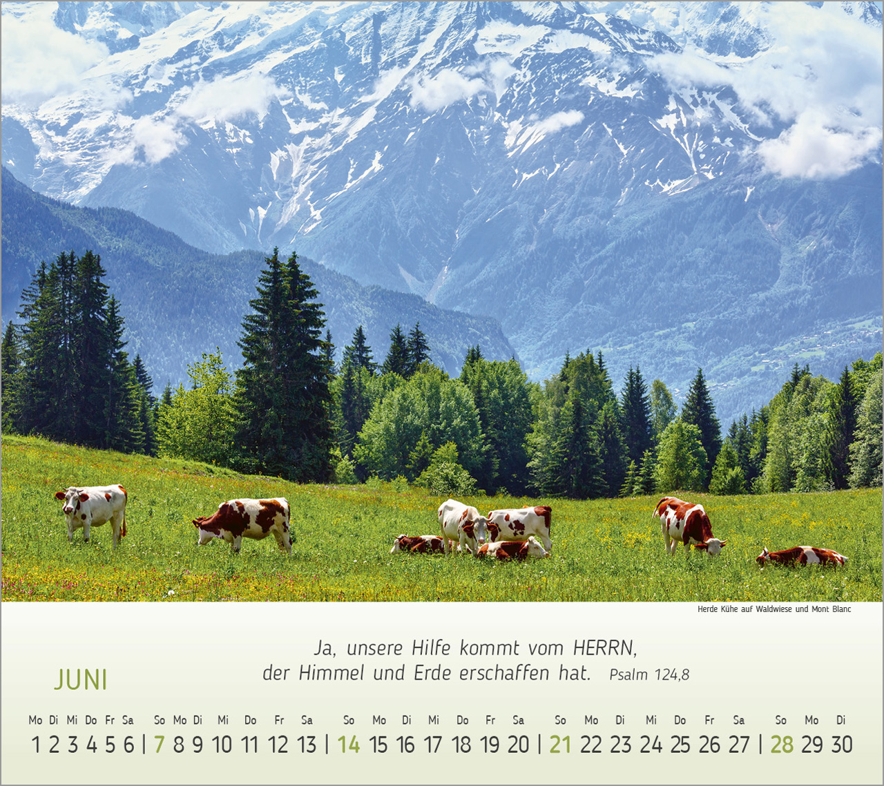 Wunderbare Bergwelt Tischkalender 2026 Wunderbare Bergwelt Tischkalender 2026