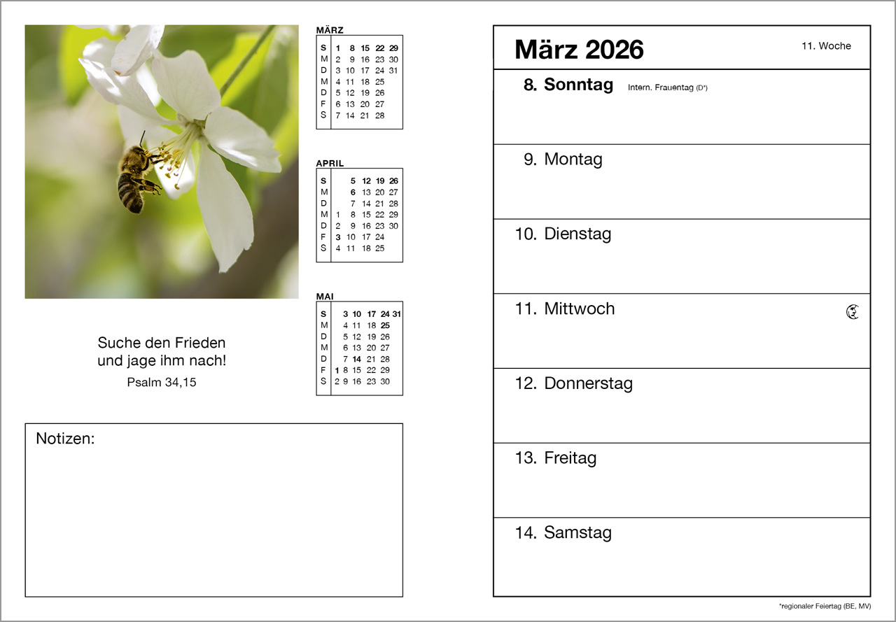 Farbfoto-Agenda 2026 Farbfoto-Agenda 2026