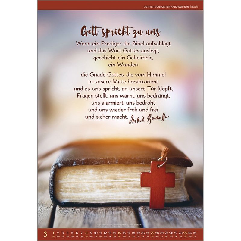 Gott ist für uns 2026