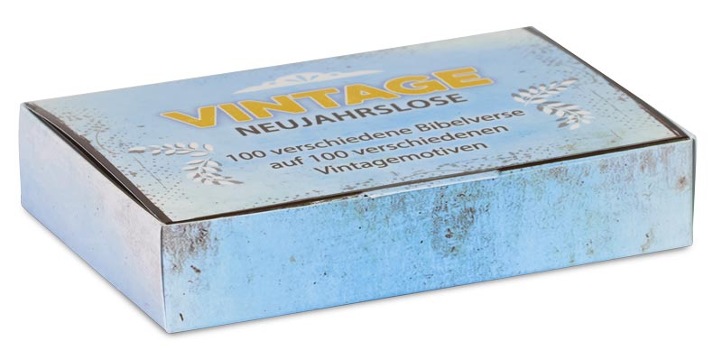 Neujahrslose mit Vintagemotiven