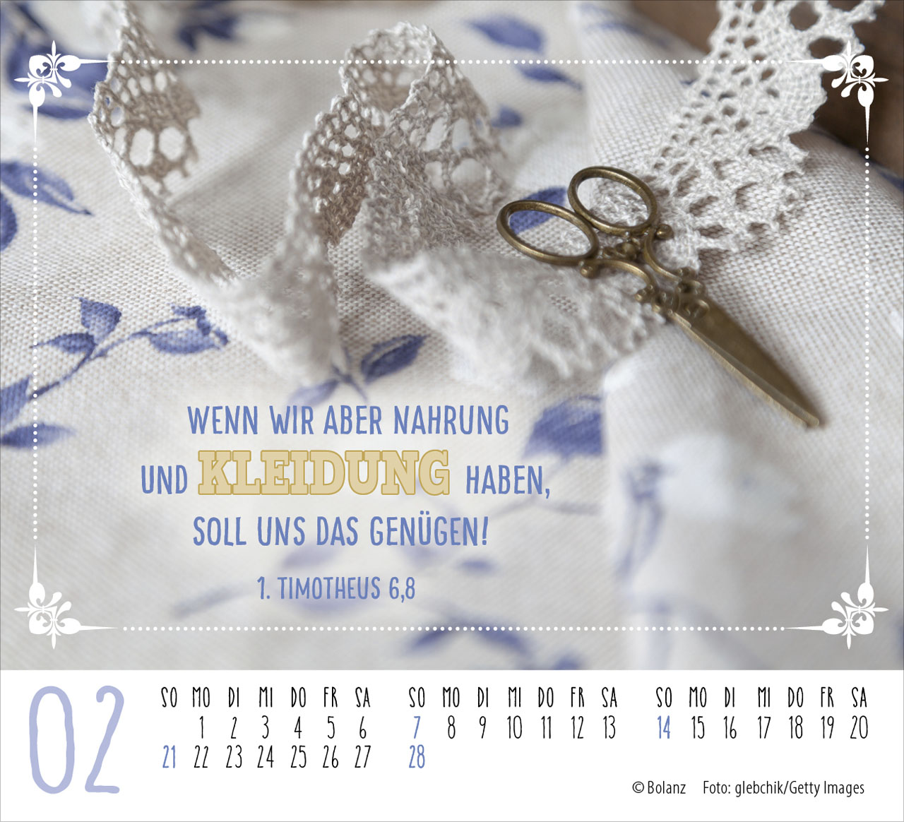 Worte von Herzen 2027 – Minikalender