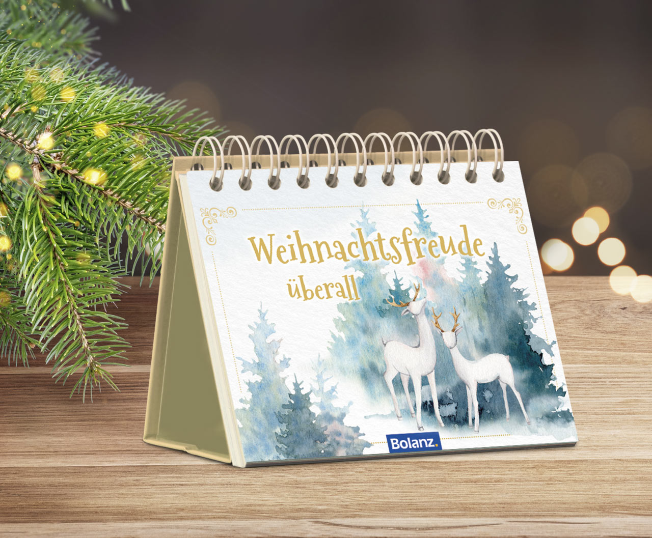Aufstellbuch Weihnachtsfreude überall Aufstellbuch Weihnachtsfreude überall