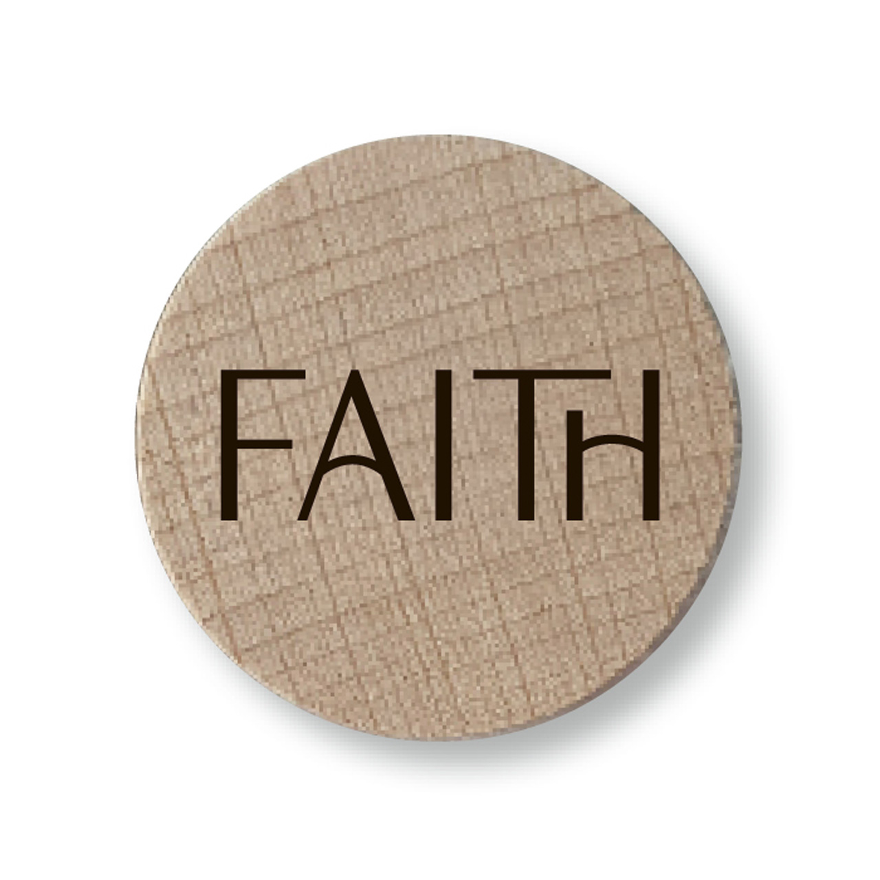 Holzmagnete Faith