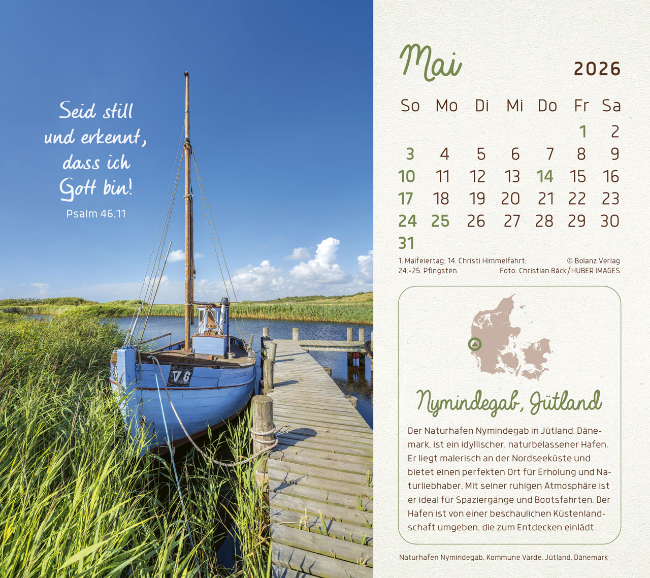 Faszinierende Schöpfung 2026 - Tischkalender