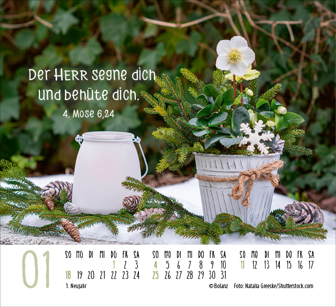 Harmonien für die Seele 2026 - Minikalender