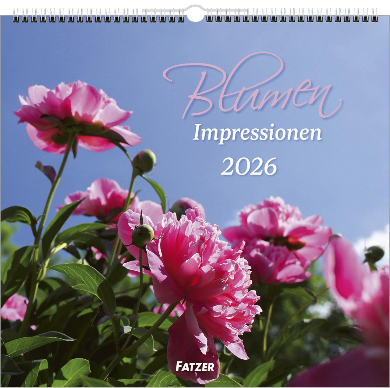 Blumen-Impressionen Wandkalender 2026