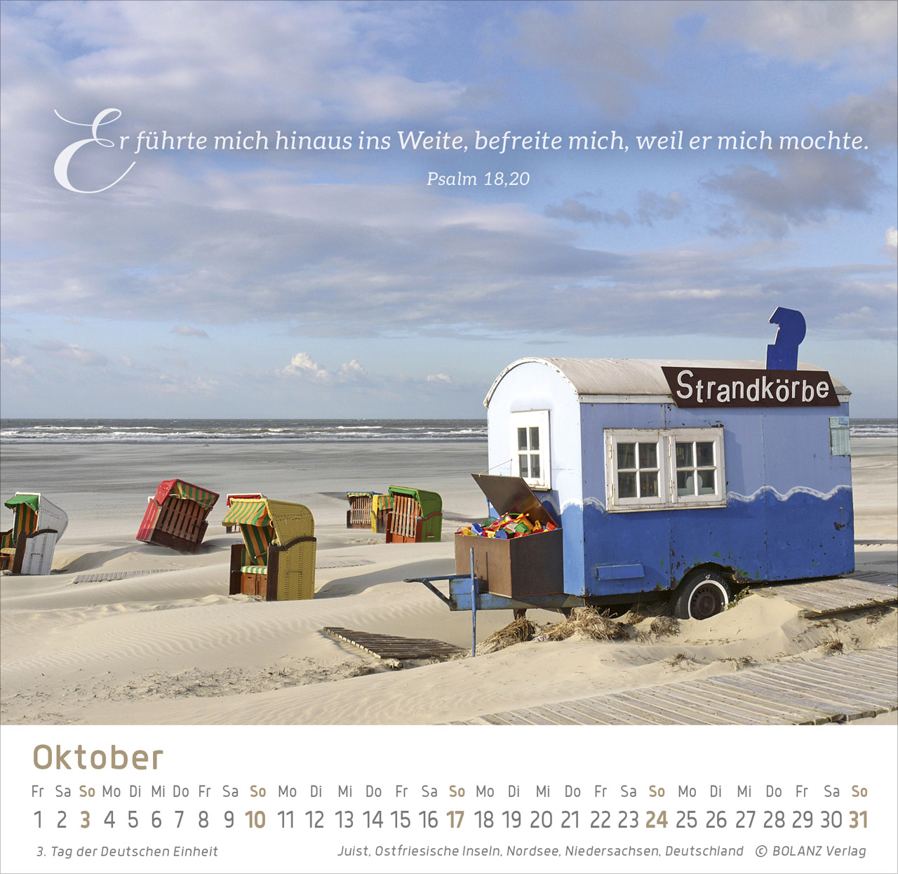 Zeit für Meer 2027 – Tischkalender