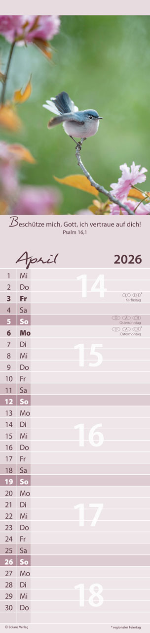 Für Euch 2026 - Streifenterminplaner