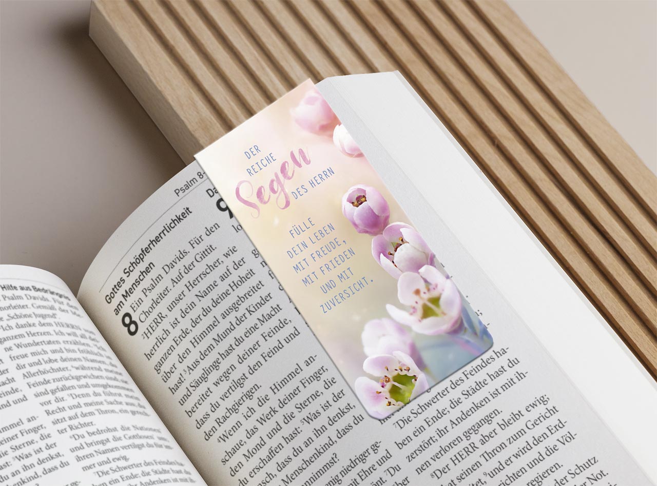 Magnetlesezeichen Der reiche Segen