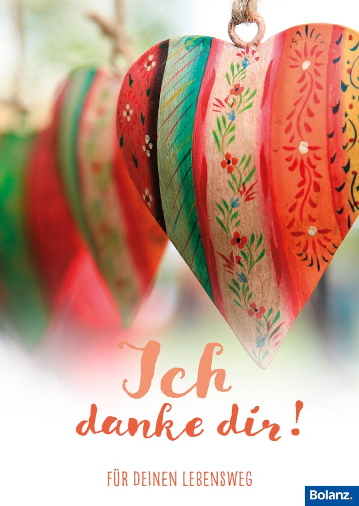 Grußheft - Ich danke dir!
