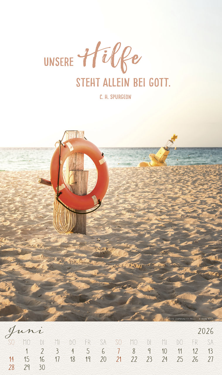 Mit Seiner Kraft 2026 - Posterkalender