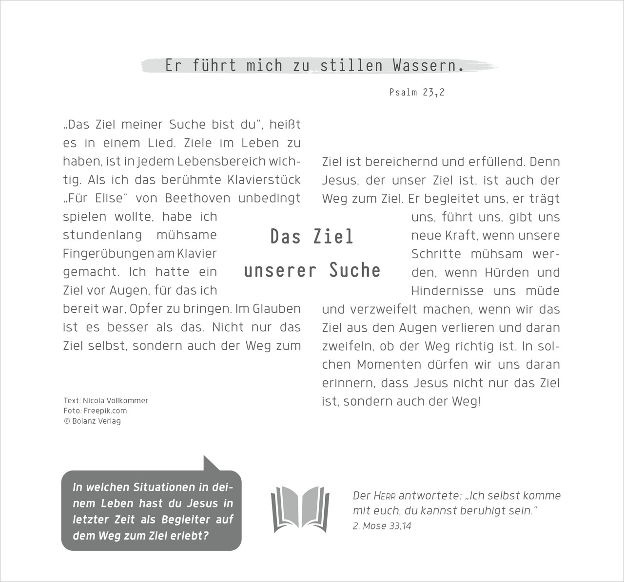 Ich bin der Weg 2027 – Wandkalender