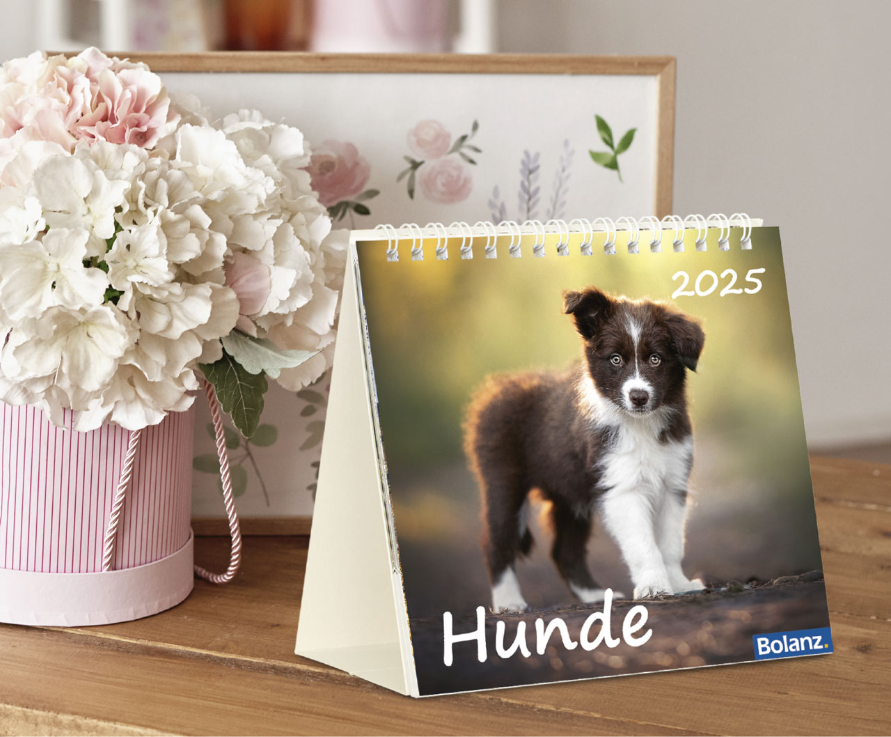 Hunde 2025 - Tischkalender