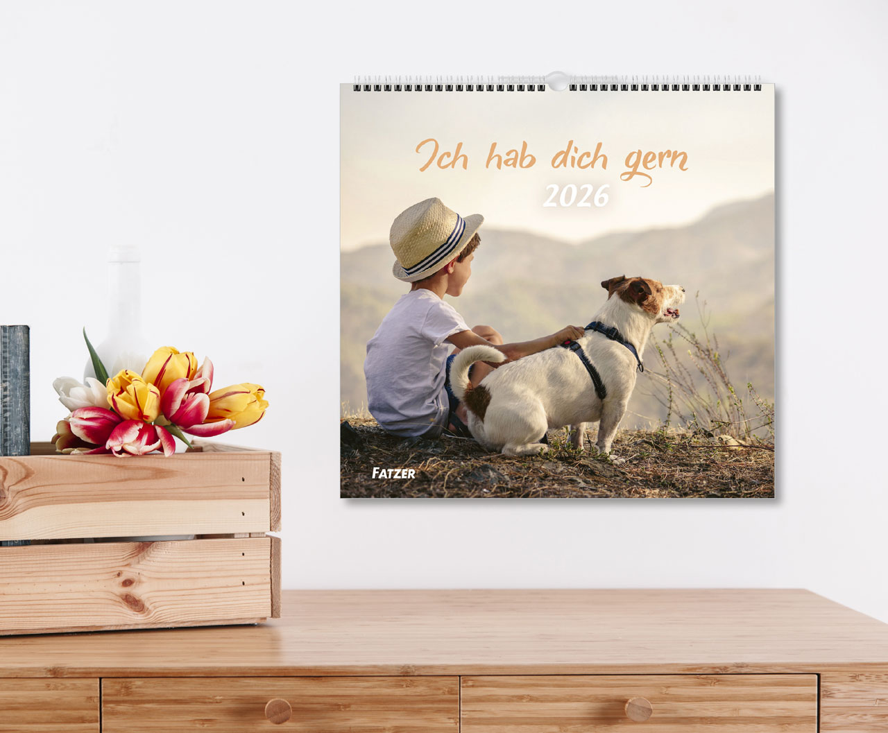 Ich hab dich gern Wandkalender 2026