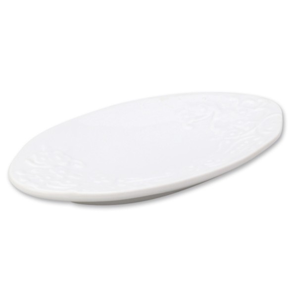 Seifenschale Porzellan Blumendekor