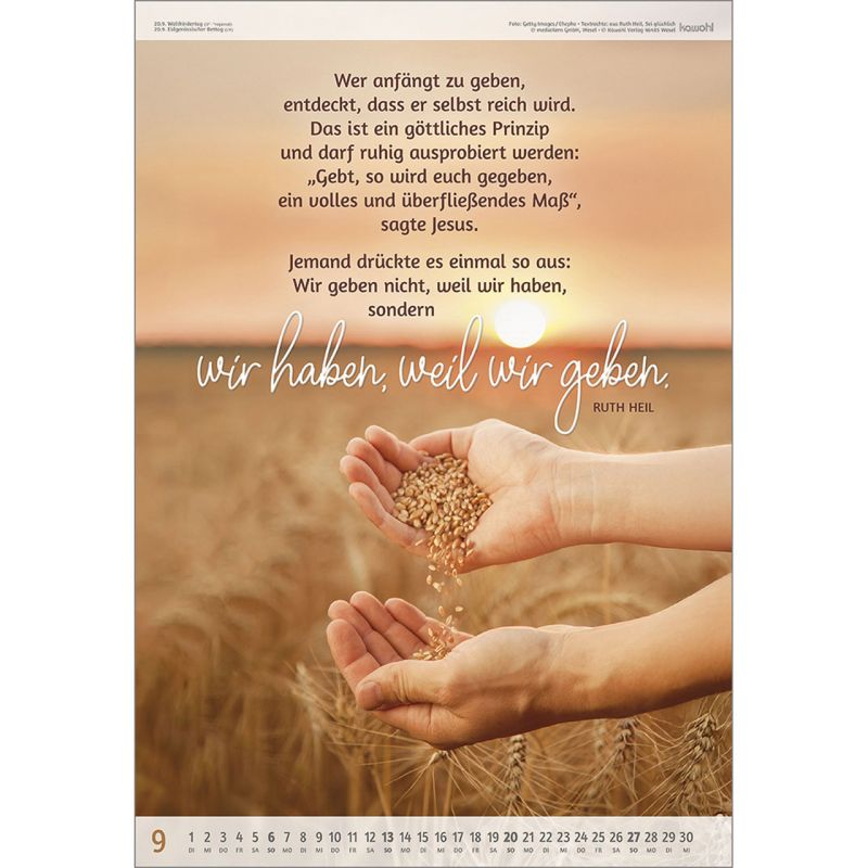 Du bist so wertvoll 2026