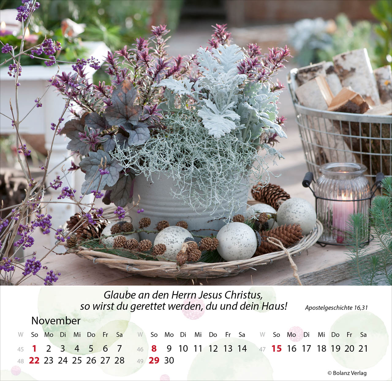 Gärten 2026 - Tischkalender