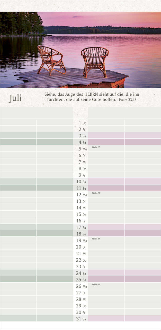 Wir zwei 2027 – Terminplaner