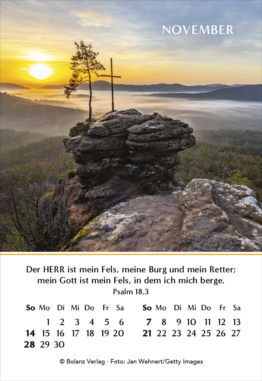 Ein Jahr der Hoffnung 2027 – Minikalender