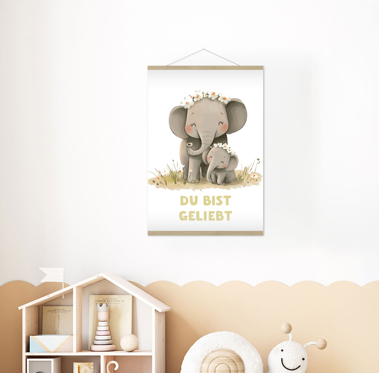 Poster Elefant A4