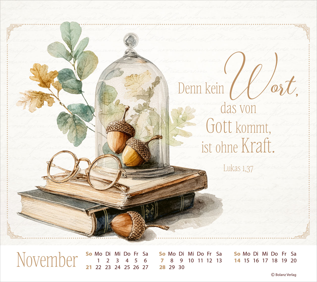 Wortpoesie – Wortschatzgalerie 2027 – Tischkalender