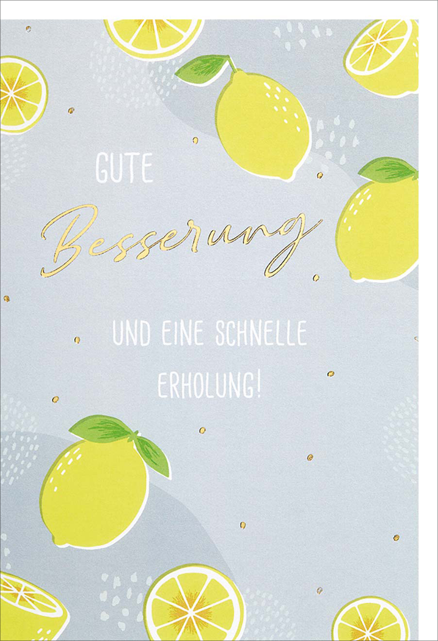 Faltkarte Gute Besserung