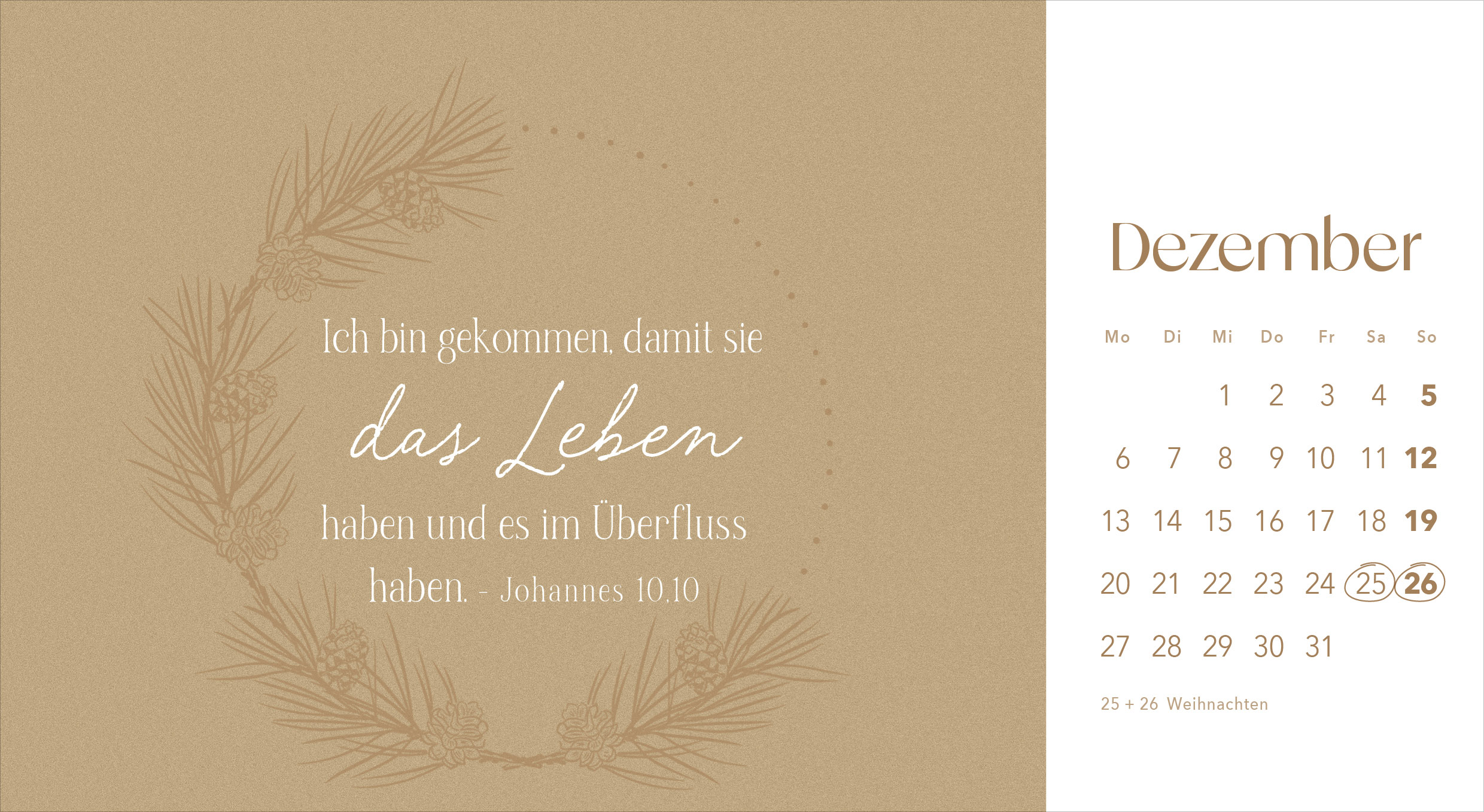 Leben in seiner Gegenwart 2027 – Postkartenkalender