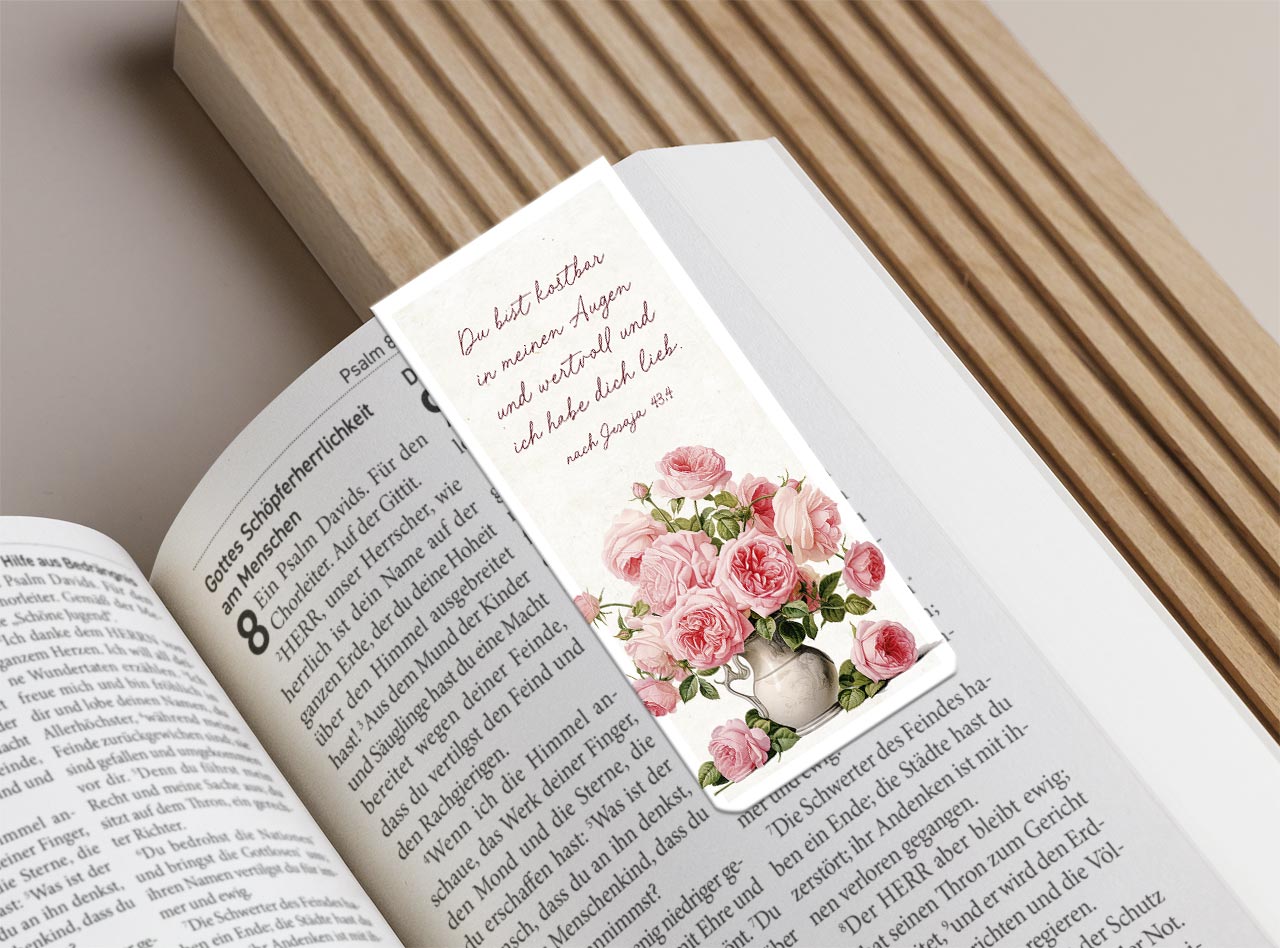 Magnetlesezeichen Du bist kostbar