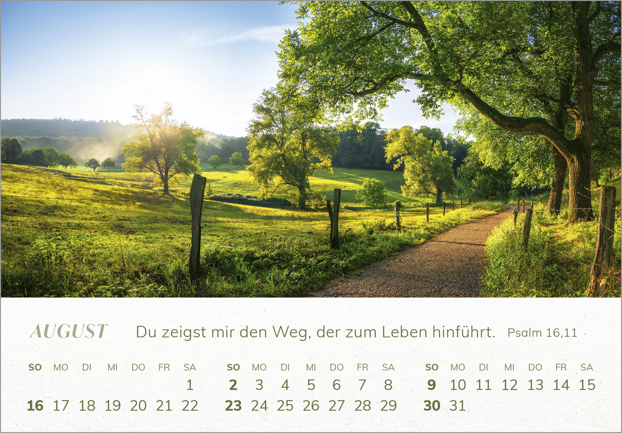 Mini Panorama Kalender 2026