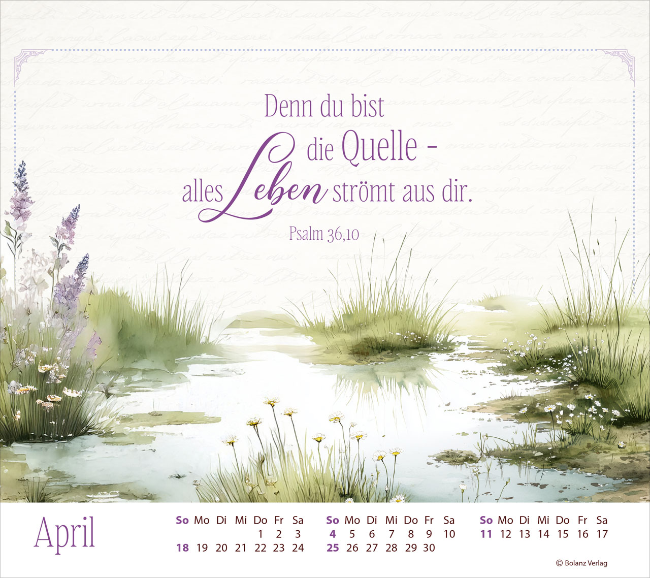 Wortpoesie – Wortschatzgalerie 2027 – Tischkalender