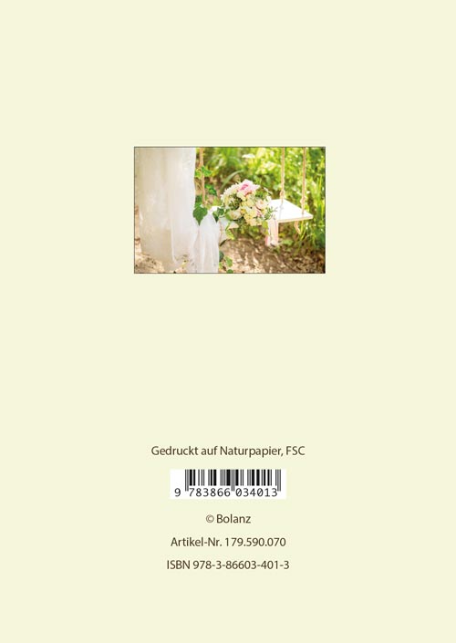 Grußheft - Gottes Segen zur Hochzeit