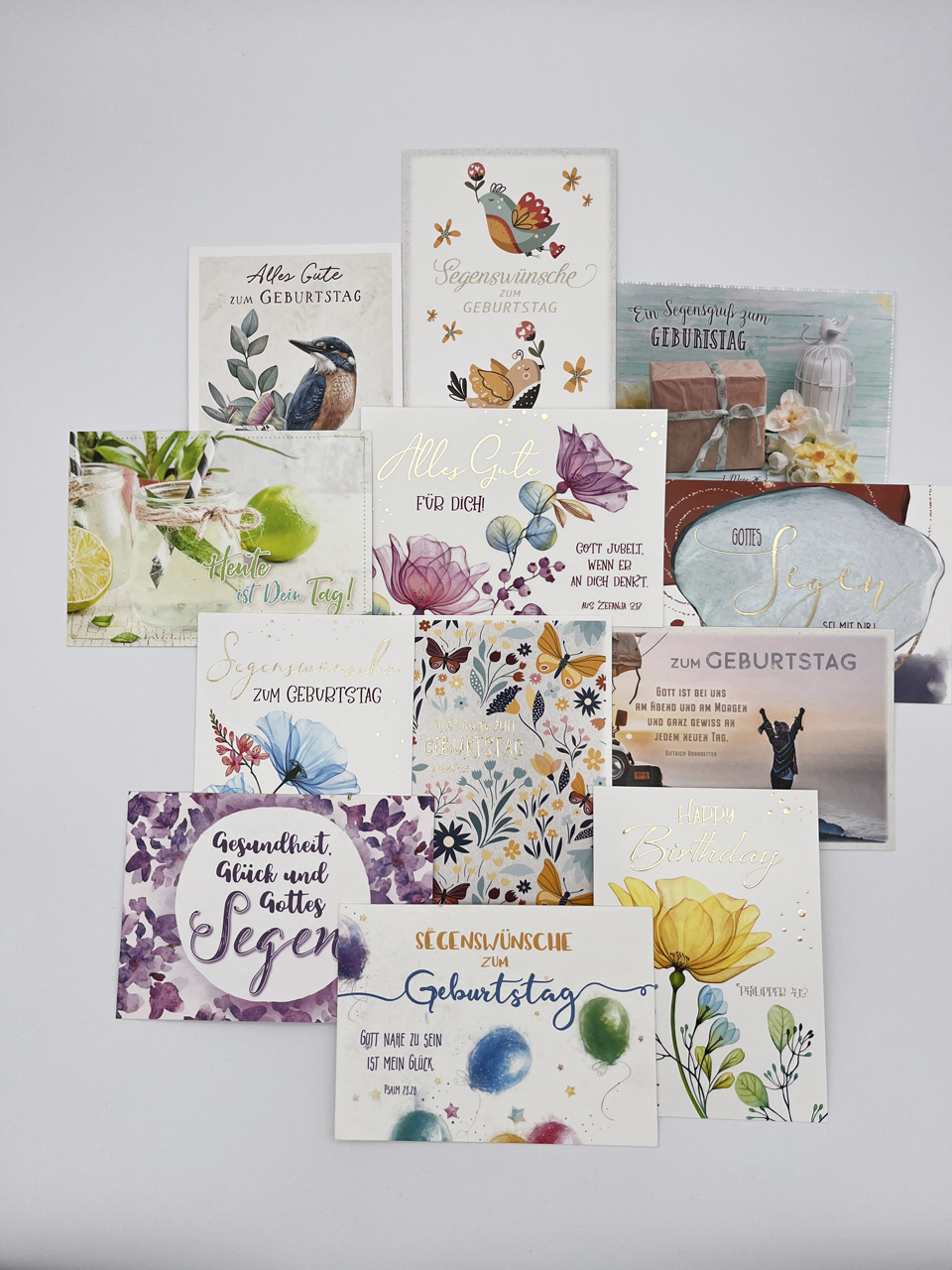 Postkarten Set Geburtstag 12