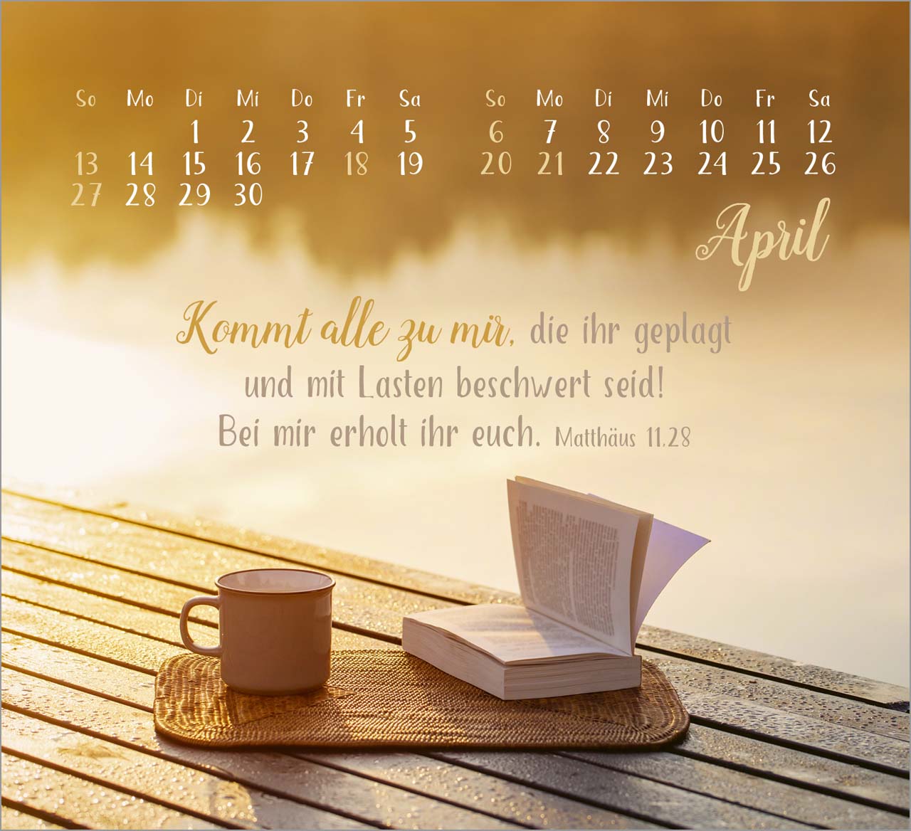 Sei gesegnet! - Tischkalender