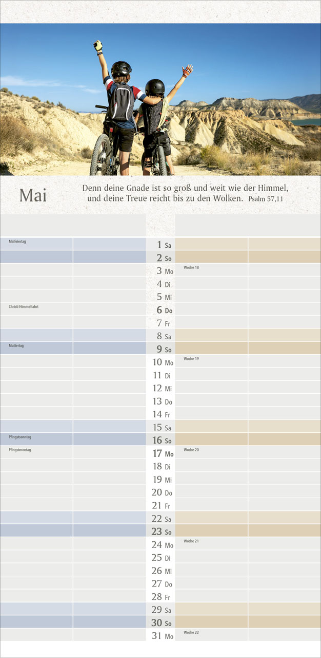 Wir zwei 2027 – Terminplaner