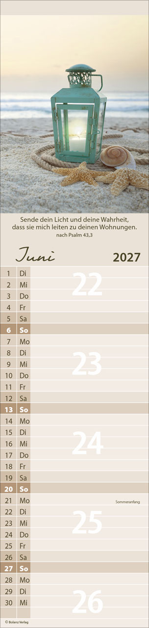 Für Alle 2027 – Streifenterminkalender