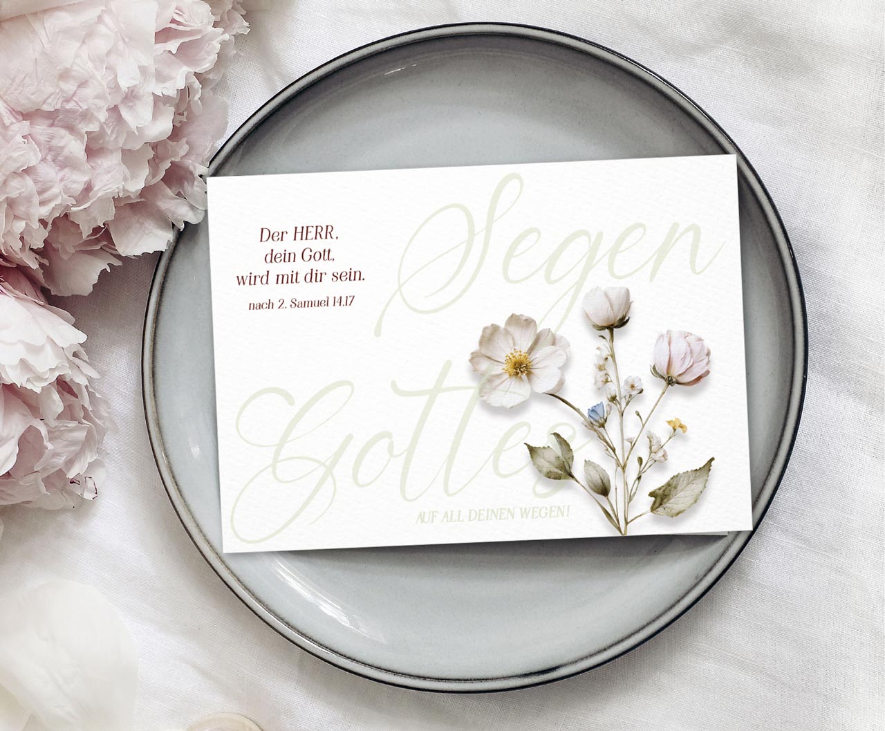 Postkarte Gottes Segen