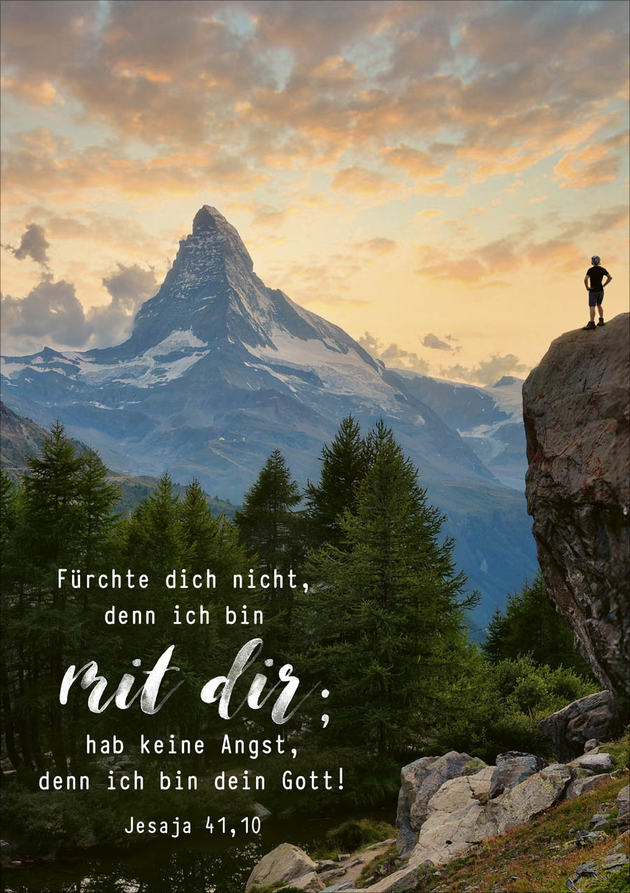 Poster Jahreslosung 2027 Berg A2