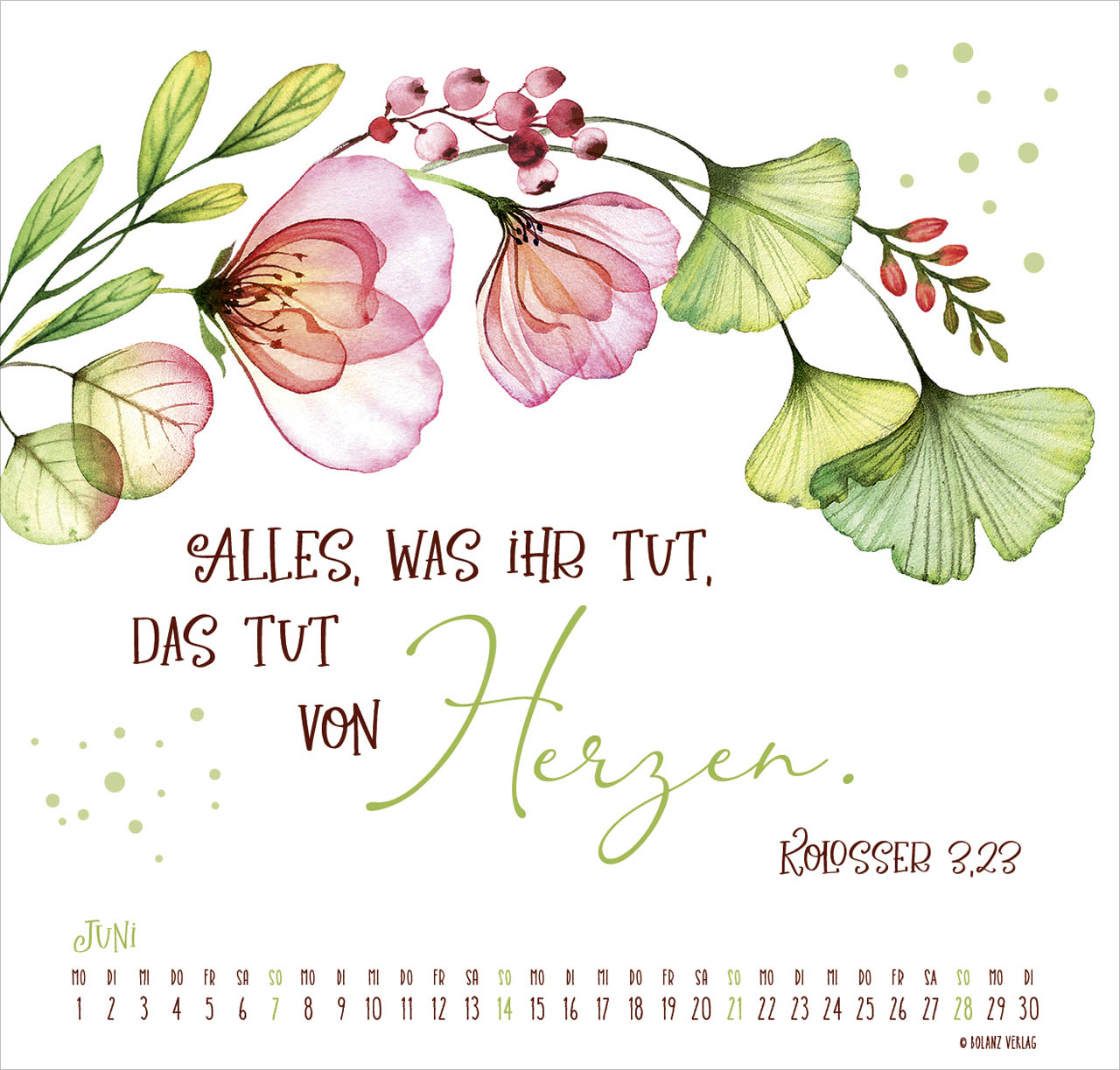 Gesegnet Tag für Tag 2026 - Posterkalender Gesegnet Tag für Tag 2026 - Posterkalender