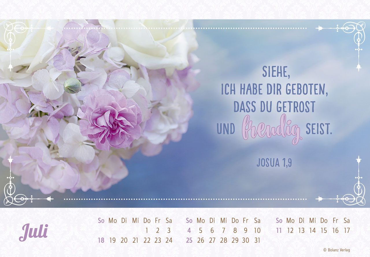 Herzliche Worte für dich 2027 – Panoramakalender