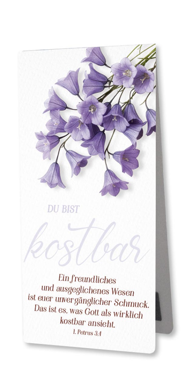 Magnetlesezeichen Du bist kostbar