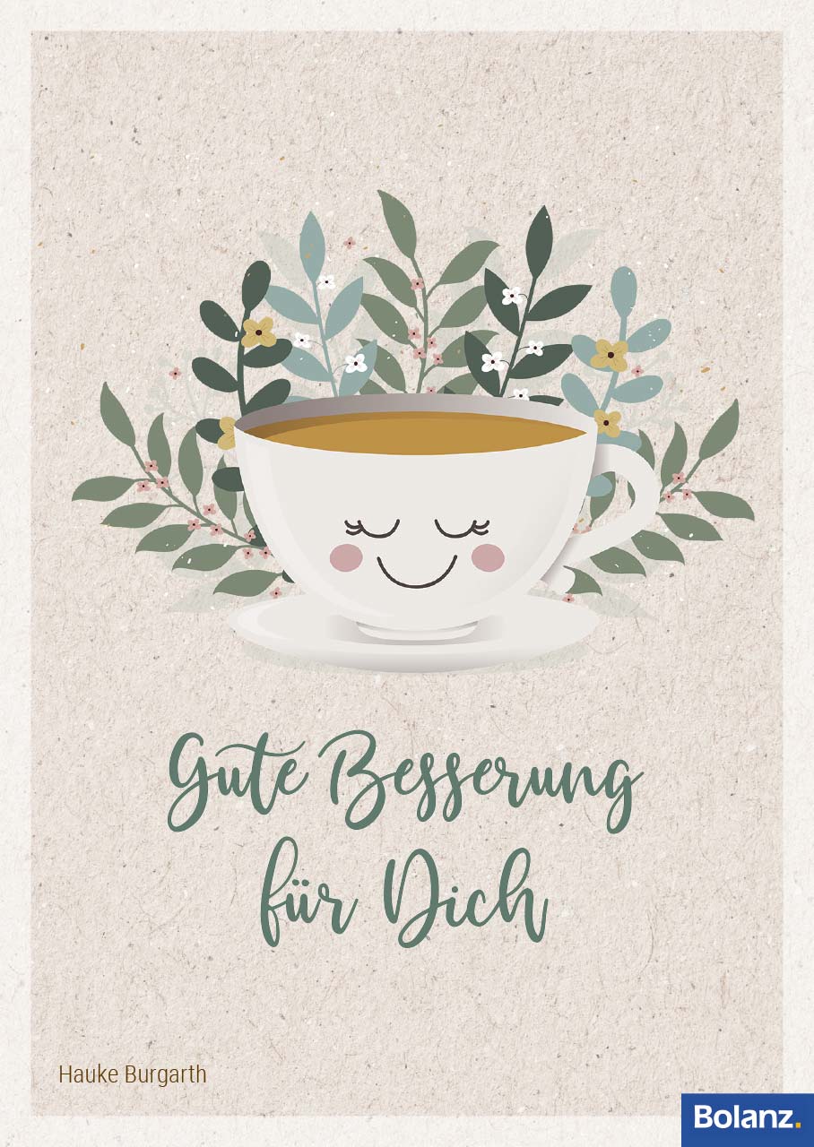 Grußheft - Gute Besserung für Dich