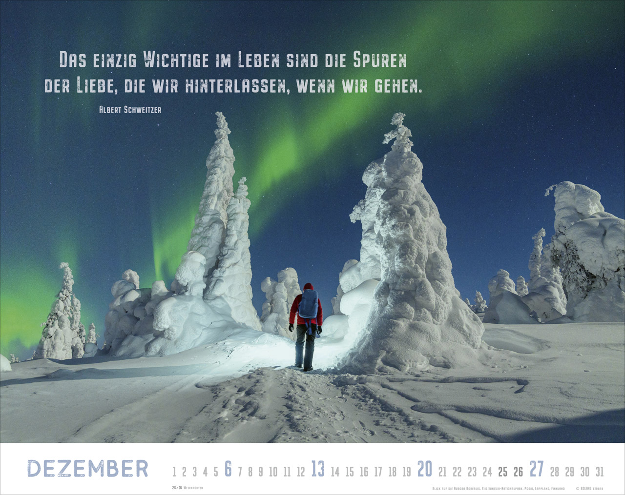 Freiheit 2026 - Super-Wandkalender