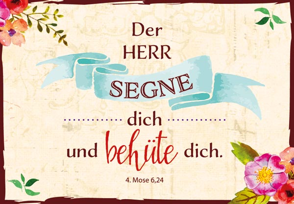 Neujahrslose mit Poesiemotiven