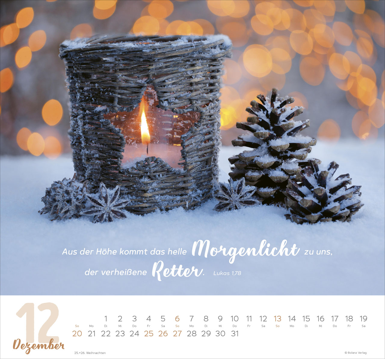 Meine Zeit 2026 - Wandkalender