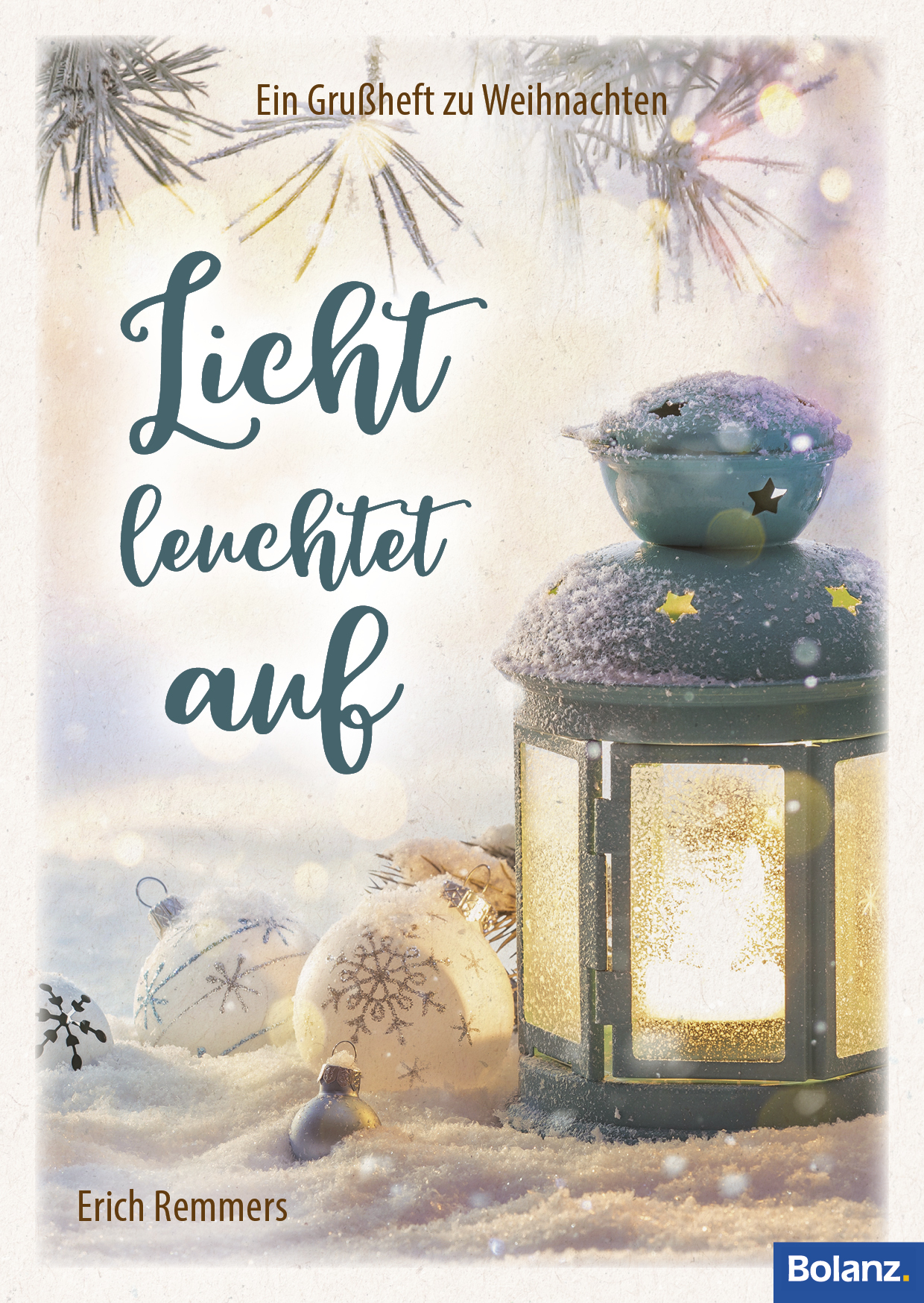 Grußheft - Licht leuchtet auf zu Weihnachten