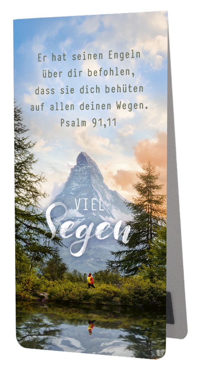 Magnetlesezeichen Viel Segen
