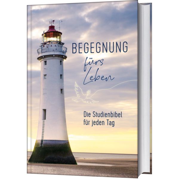 Begegnung fürs Leben, Motiv "Leuchtturm" - Die Studienbibel für jeden Tag