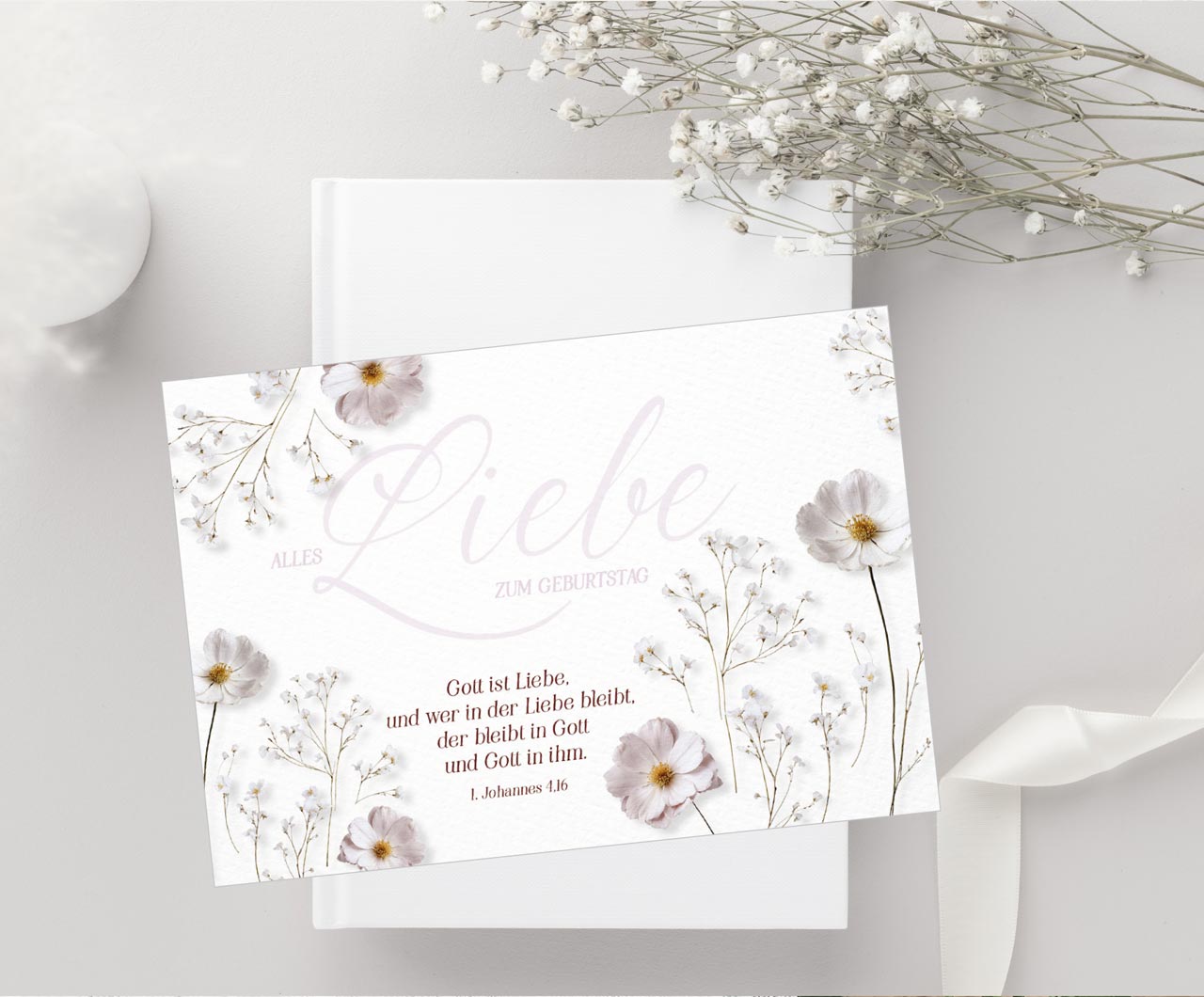 Faltkarte Alles Liebe