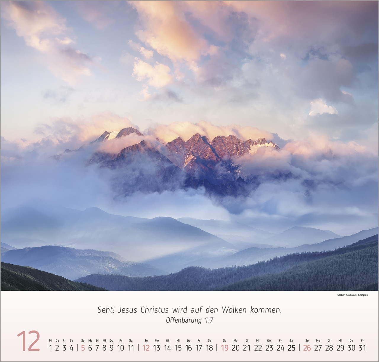 Berg-Impressionen 2027 – Wandkalender