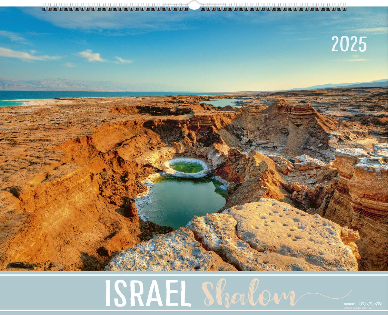 Israel Shalom 2025 - Wandkalender
